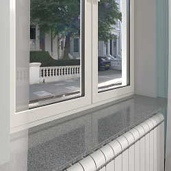 Подоконник Серый кварц