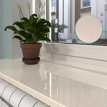 Подоконник Бежевый гранит