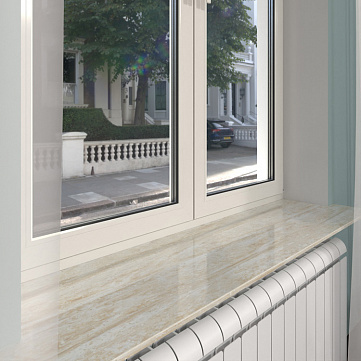 Подоконник Травертин Лайт