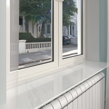 Подоконник Арабескато Белини — изображение в интерьере