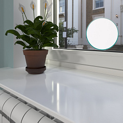 Подоконник Pure white